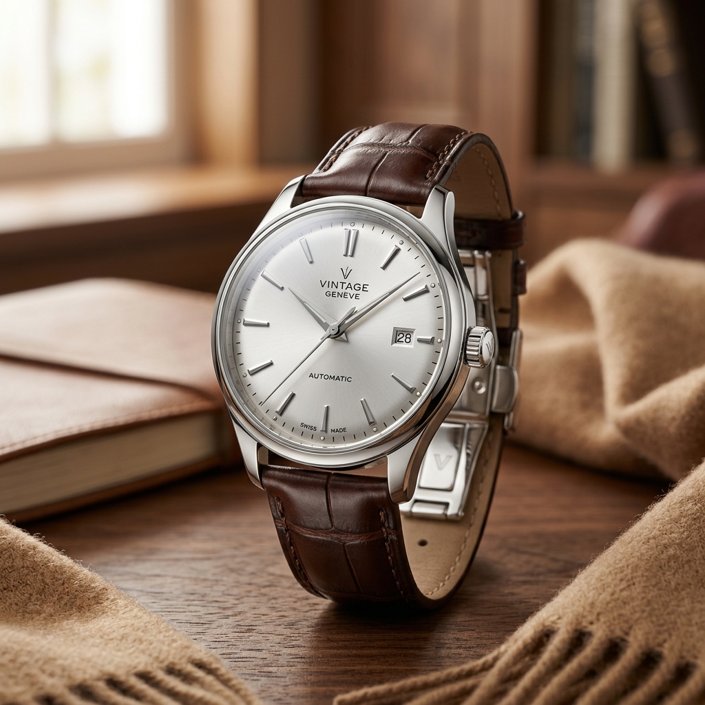 Luxury wristwatch photographed for TissotWatches.blog editorial coverage