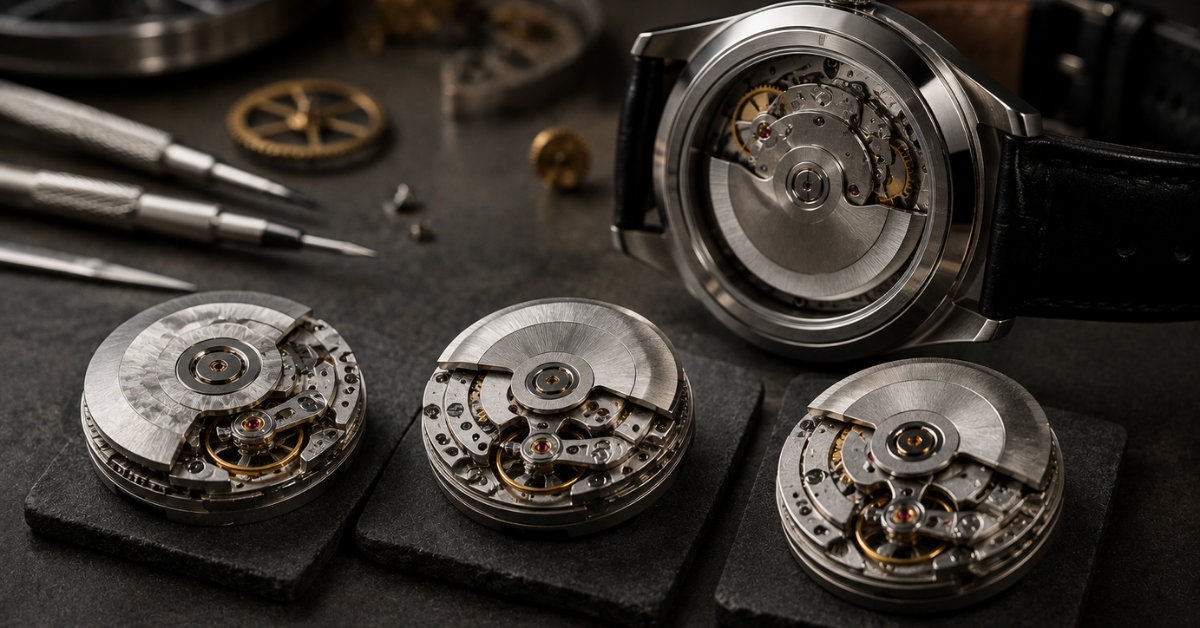 Tissot Movements Explained: ETA vs Swissmatic vs Powermatic 80